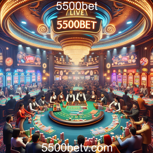 Experiência de Jogo em Tempo Real: A Categoria 'Ao Vivo' da 5500bet